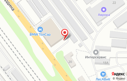 BMW в Ленинском районе на карте