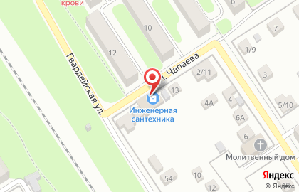Магазин строительных материалов в Туле на карте