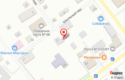 Прокуратура Ордынского района на карте