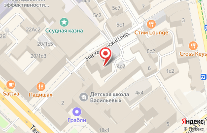 Банкетный комплекс на Тверской на карте