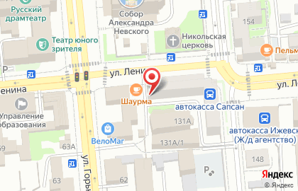 Пекарня Хлебница в Ижевске на карте