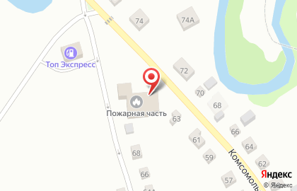 11-й отряд ФПС по Новосибирской области Пожарно-спасательная часть №70 на карте