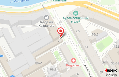Союз Профессиональных Брокеров. Авто на метро Василеостровская на карте