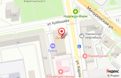 Арт-салон Джайв на улице Карла Маркса на карте
