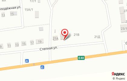 Продовольственный магазин Лидия на Степной улице на карте