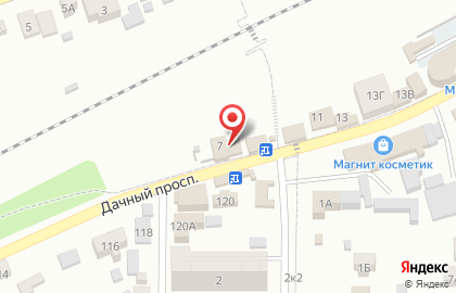 Надежда на Дачном проспекте на карте