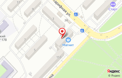 Сеть супермаркетов Магнит в Краснооктябрьском районе на карте