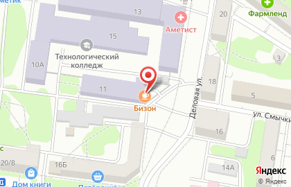 Служба доставки правильного питания GreenLine16 на карте