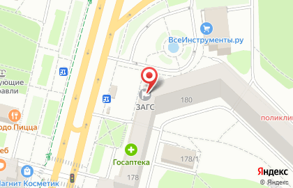 Уфимский городской отдел ЗАГС на карте