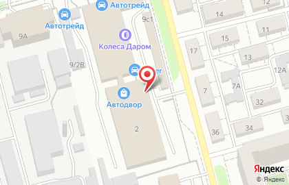 Техцентр сто №1 на улице Лермонтова на карте