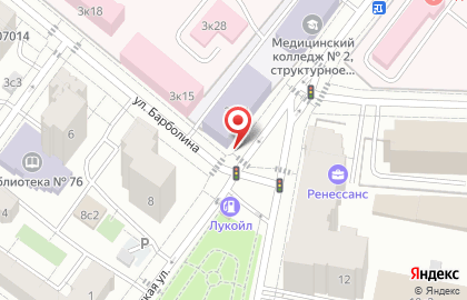 Центр профессиональной подготовки кадров и последипломного образования г. Москвы на карте