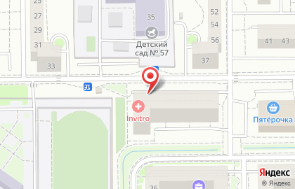 Медицинская компания Инвитро в Московском районе на карте