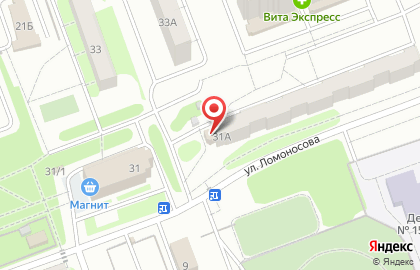Бриз на улице Ломоносова на карте