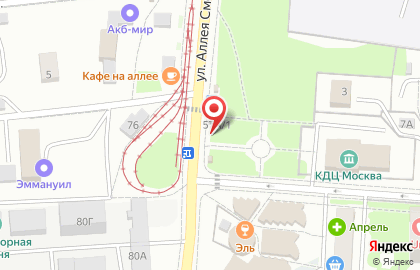 Магазин овощей и фруктов в Московском районе на карте