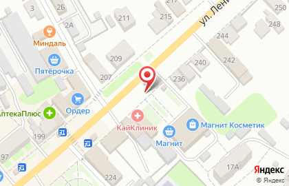 Берегиня на улице Ленина на карте