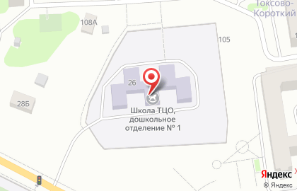 Детский сад, п.г.т. Токсово на карте