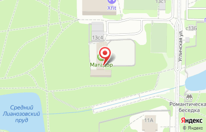 Специализированная детско-юношеская школа олимпийского резерва Матадор на Угличской улице на карте