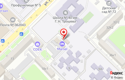 Гостиный двор Марсель на карте