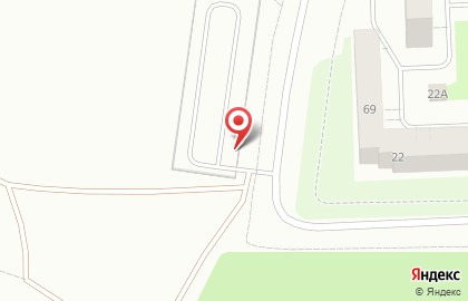 Автостоянка в Архангельске на карте