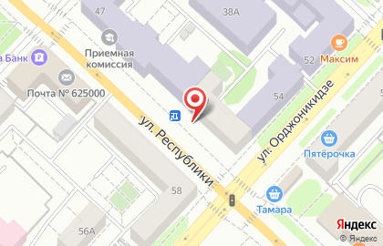 СберБанк России на улице Республики, 49 на карте