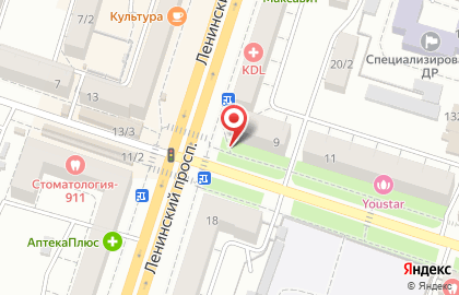 Киоск по продаже хлебобулочных изделий на улице Циолковского на карте