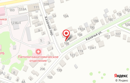 Мини-маркет Пив & Ко на Казачьей улице на карте