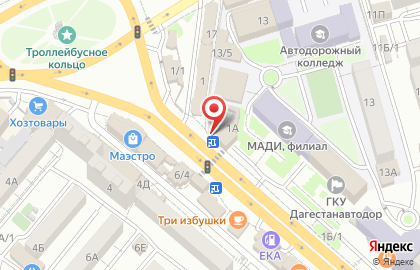 Салон оптики на проспекте Имама Шамиля на карте