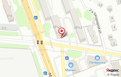 Магазин автозапчастей Автосила на Московской улице на карте