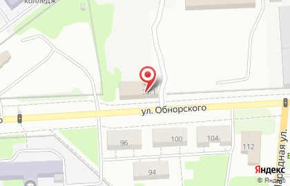 Пивной бар ГАРАЖ на улице Обнорского на карте