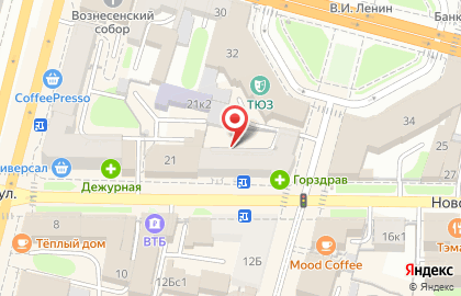 Салон сотовой связи МТС на Новоторжской улице на карте