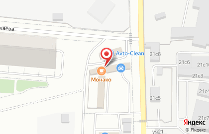 Кафе быстрого питания в Москве на карте