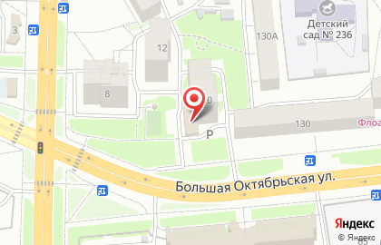 Магазин книг и канцелярских товаров Астра в Кировском районе на карте