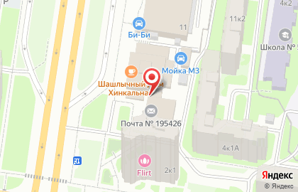 Магазин мяса и полуфабрикатов на карте