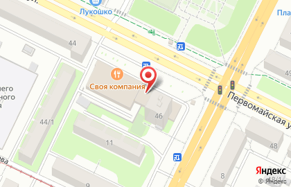 Супермаркет Пятёрочка на Первомайской улице на карте