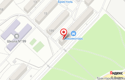 Парикмахерская Стрижкин дом в Тракторозаводском районе на карте