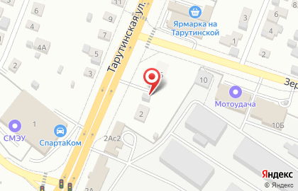 ООО КДМ на Тарутинской улице на карте