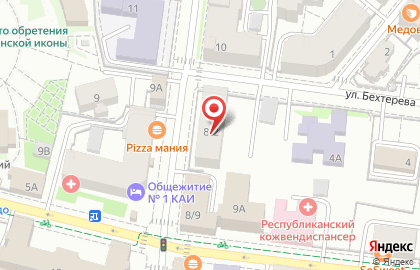 Салон автопроката КониКар в Вахитовском районе на карте