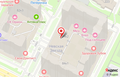 Невская звезда, ОАО ИПС на карте
