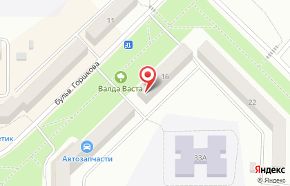 Продуктовый магазин Птица на проспекте Горшкова в Рузаевке на карте