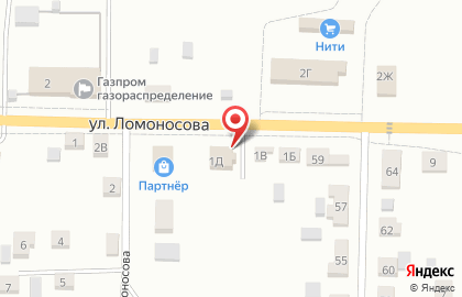 Служба занятости населения на улице Ломоносова на карте