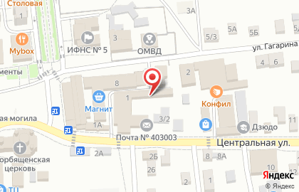 Магазин ритуальных принадлежностей на улице Павших Борцов на карте