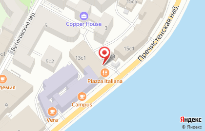 Ресторан Piazza Italiana на карте