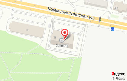 Торгово-производственная компания ПЛАСТИКАМ на Коммунистической улице на карте