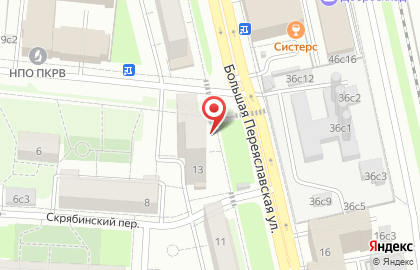 Мопс на проспекте Мира на карте