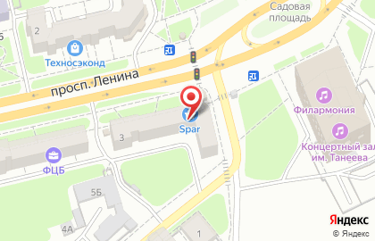 Торгово-монтажная компания ДОСТУПНЫЕ ОКНА на проспекте Ленина на карте