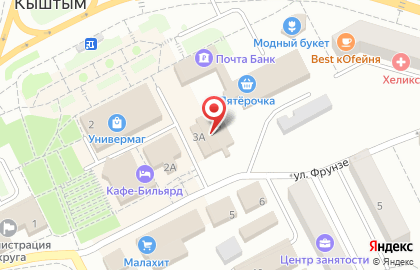 Служба доставки и логистики Сдэк на улице Ветеранов на карте