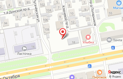 Формула безопасности в Ключевом проезде на карте
