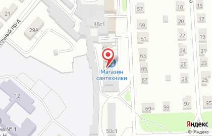 Техстрой на Восточной улице на карте