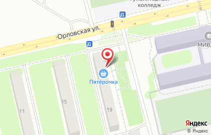Копицентр ЦентрПечати на Орловской улице на карте