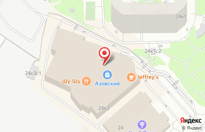 Салон сотовой связи МегаФон на метро Севастопольская на карте